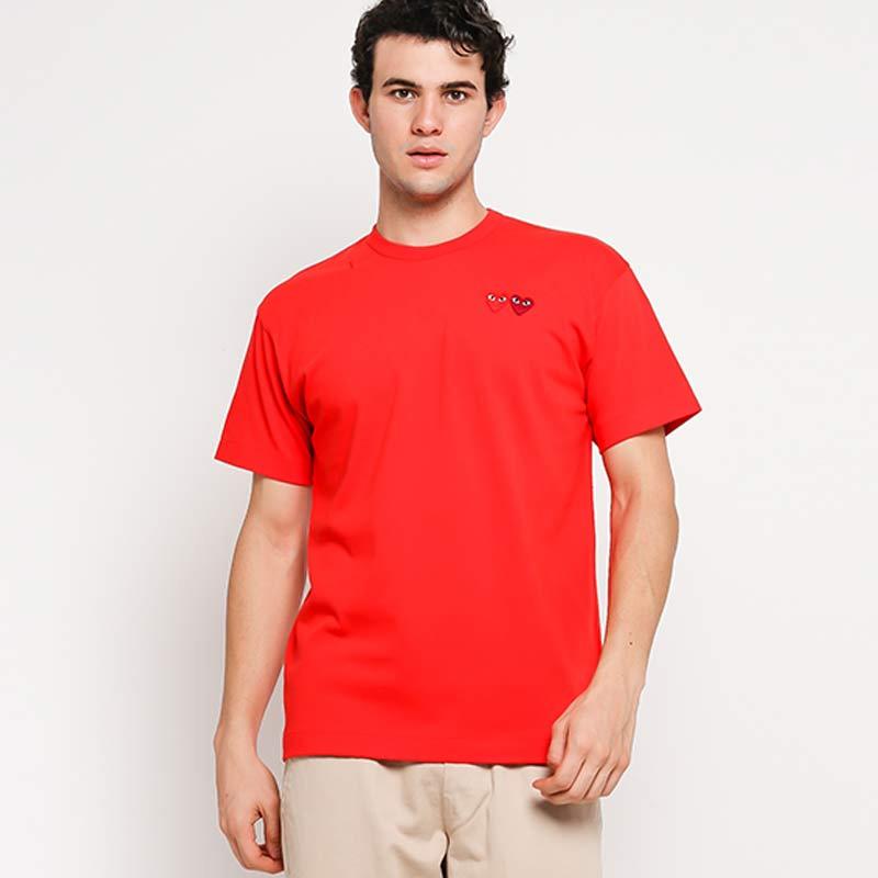 Jual Comme des Garcons Red Double Heart 