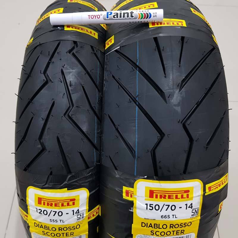 Jual Pirelli Diablo Rosso Scooter Ban Motor For Yamaha Aerox 155 Free Spidol Toyo Depan Belakang Online Desember 2020 Blibli