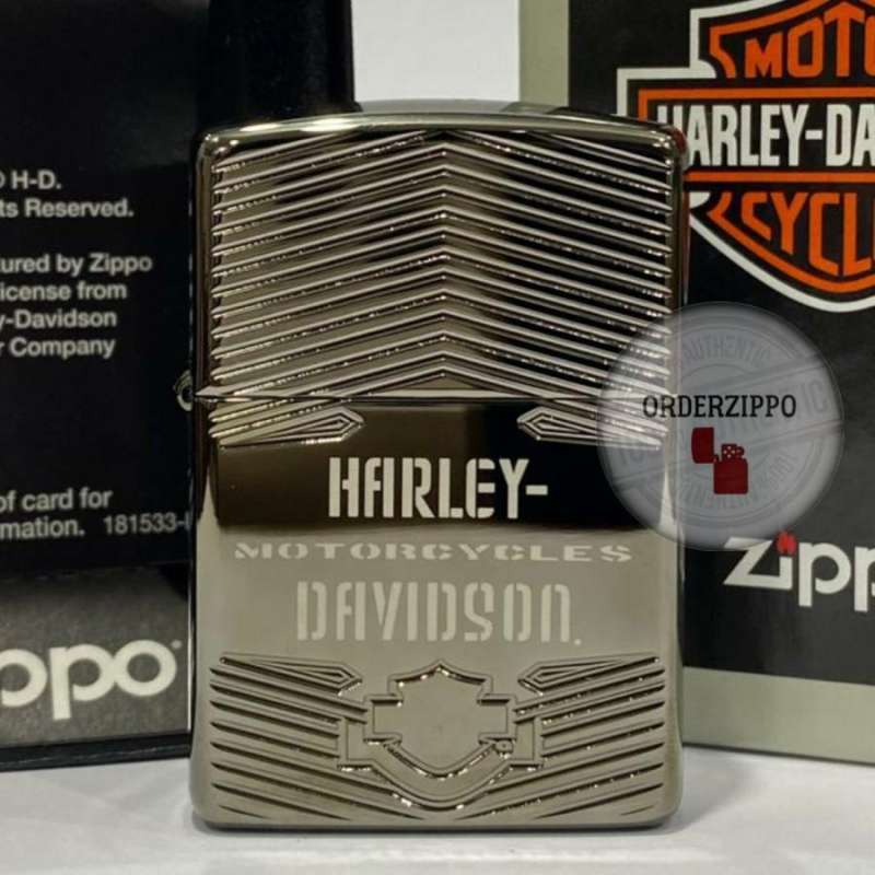 Jual Zippo Original Armor Harley Davidson 29165 Di Seller