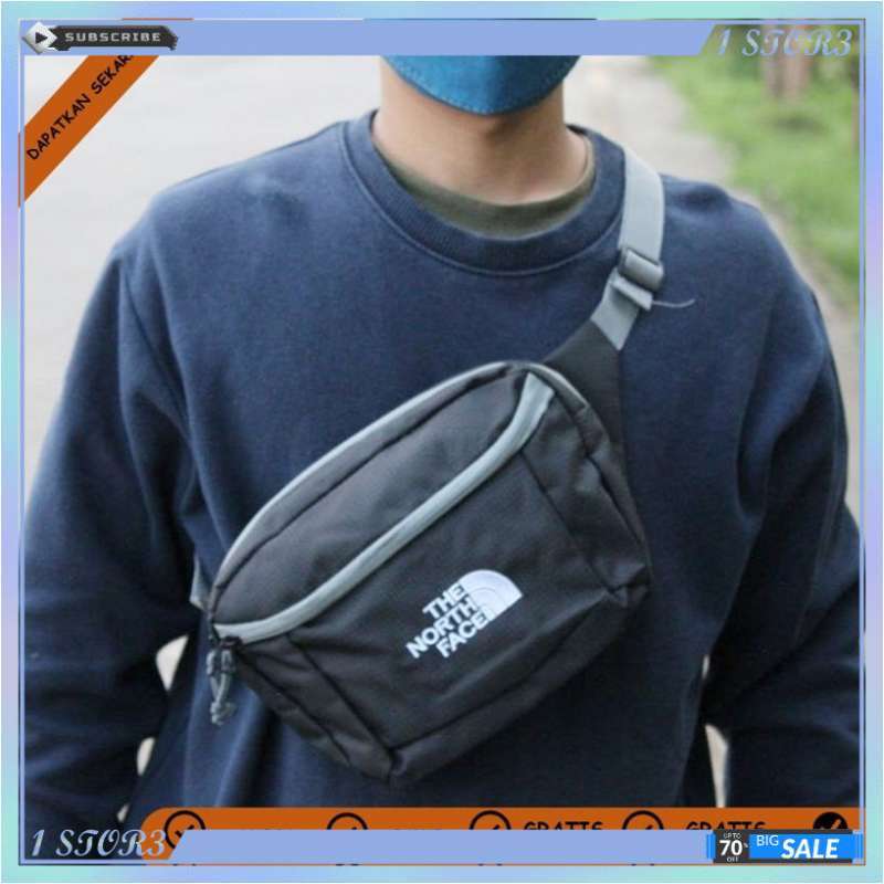 Harga sling bag shop the north face