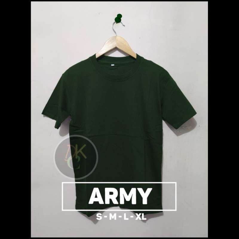 T shirt deals hijau army