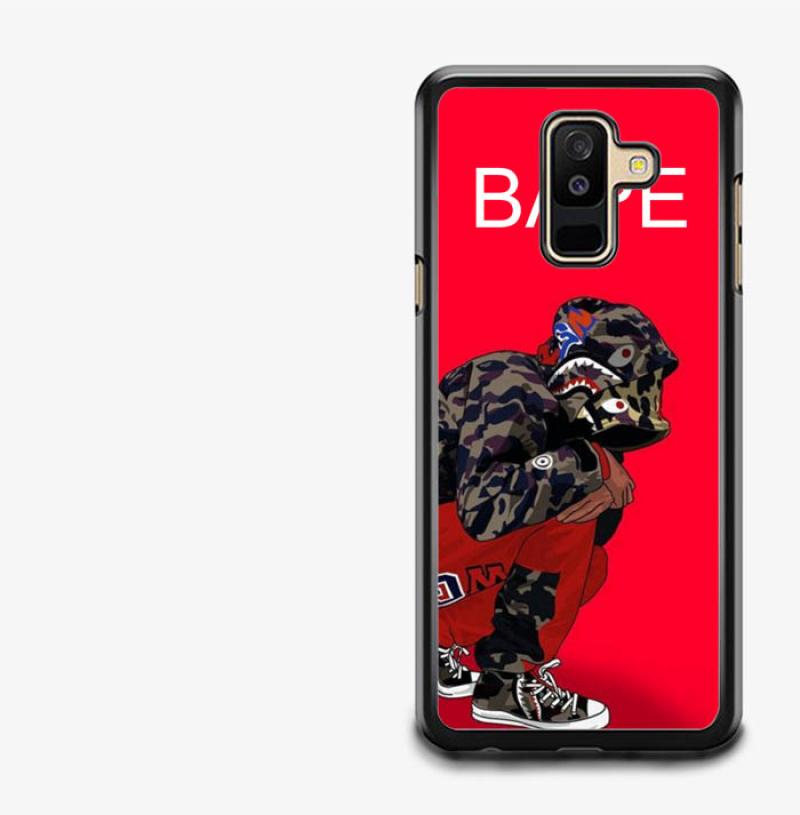 Jual Casing Hardcase Samsung Galaxy A6 Plus Bape Wallpaper J0284 Online Maret 2021 Blibli