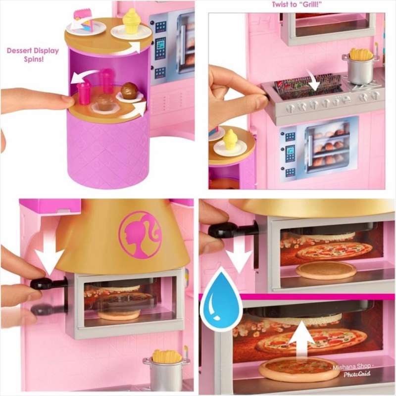 Set Barbi Grill Jual Barbie Cook N Grill Restaurant Hbb91 Boneka