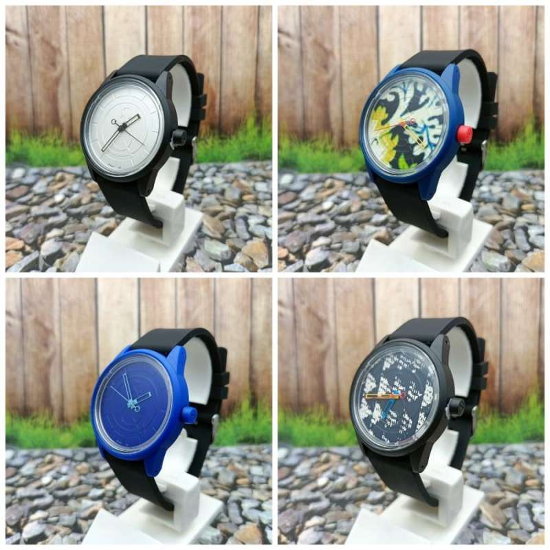 Jual SALE Q Q QQ Analog Smile Solar Jam Tangan Karet RP00J