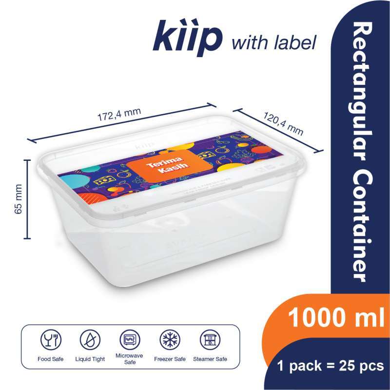 Promo THINWALL RECTANGLE LABEL TERIMA KASIH, ADA VARIASI ...