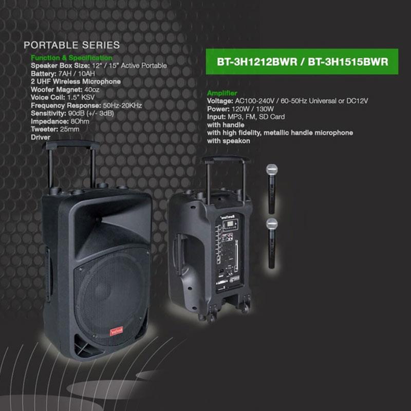 baretone portable speaker