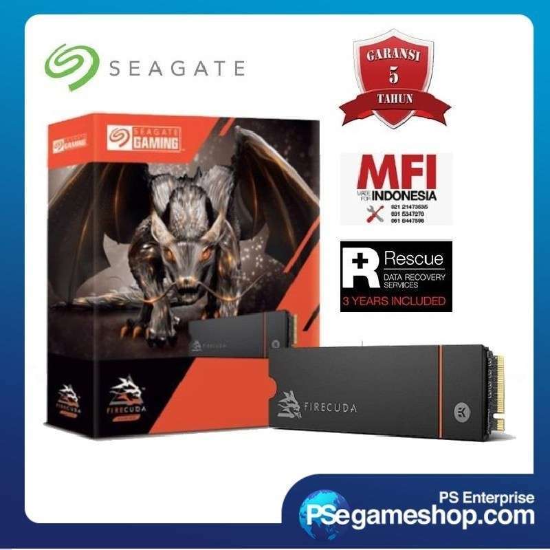 FireCuda 530 Heatsink SSD PCIe Gen4 NVMe SSD 1TERA compatible with PS5