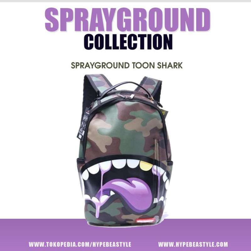 Sprayground deals toon shark