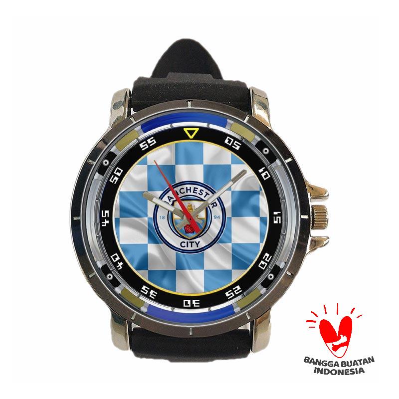 Jual Hd Custom Club Bola Manchester City F C 06 Jam Tangan Custom Unisex Multicolor Online Juli 2020 Blibli Com