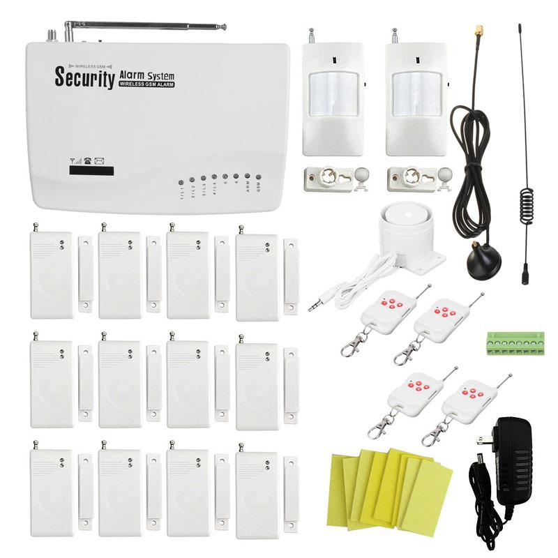 Jual Eds Wireless Gsm Autodial Home Garage Security Alarm System