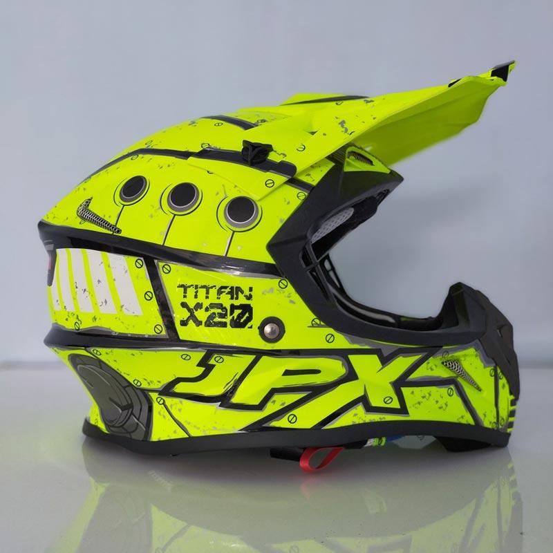 Helm full face cross clearance