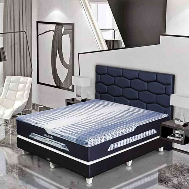 Spring hot sale bed therapedic