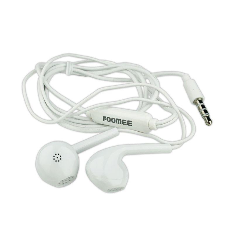 Headset Handsfree Foomee Wired Qa05 Stere Sound Foomee Qa05 Wired Headset Stereo Sound Shopee Indonesia