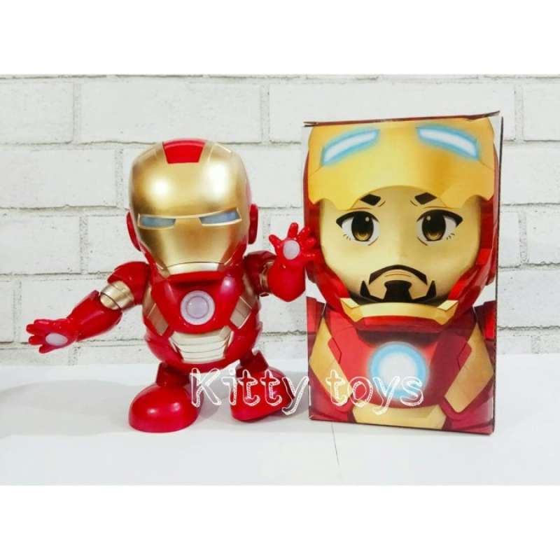 Flipkart Marvel Iron Man Dancing Light Robot Dancing Robot Iron