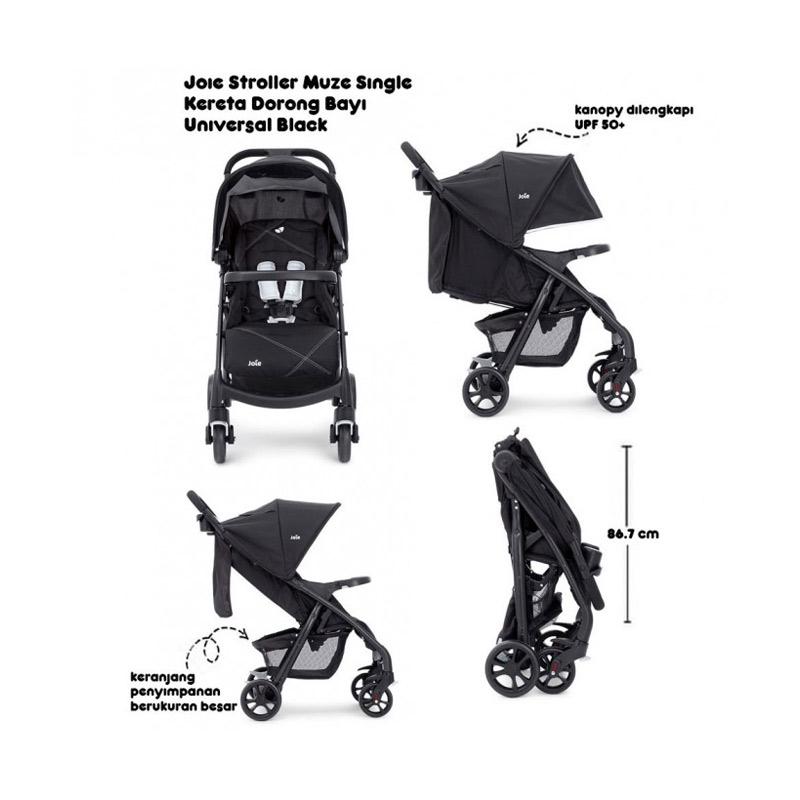 stroller joie muze single