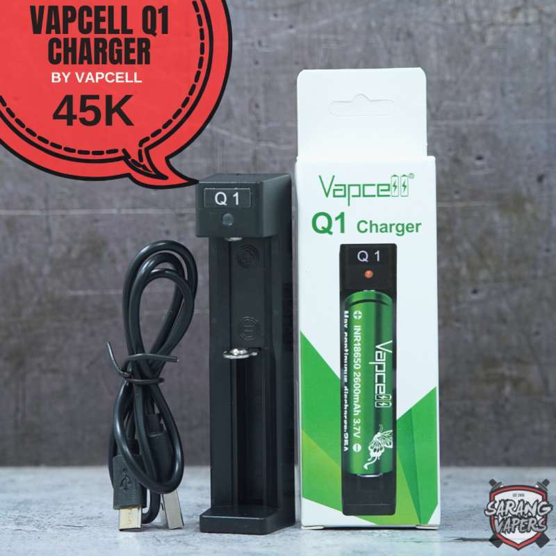 VAPCELL Q1 CHARGER AUTHENTIC BY VAPCELL
