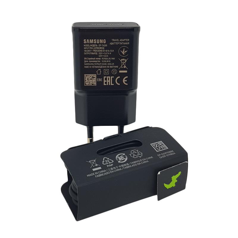 Samsung EP-TA200 POA05 Charger Smartphone for Samsung S10/ S10 Plus/ S10E  [Original/ Fast Charging]