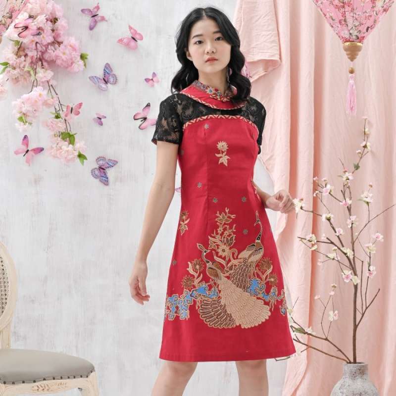 Batik hotsell cheongsam wanita