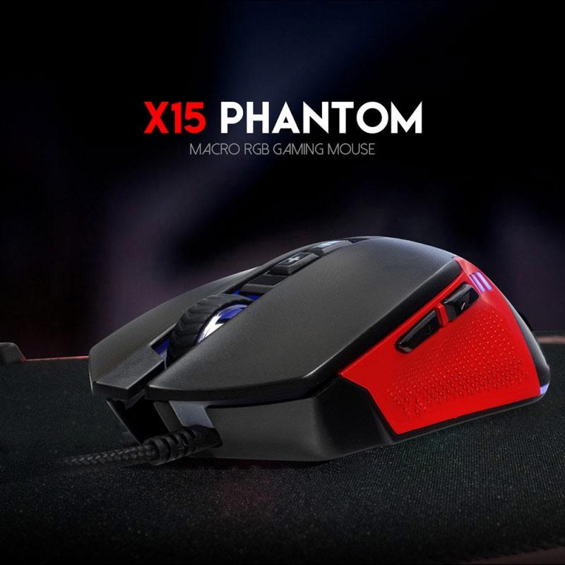 Jual Fantech X15 Phantom Macro Rgb Gaming Mouse Online Desember 2020 Blibli