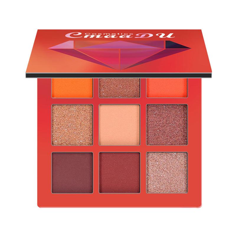 Jual Cmaadu Shimmer Eyeshadows Waterproof Glitter Eye Shadow Palette 9 Color Online September 2020 Blibli Com
