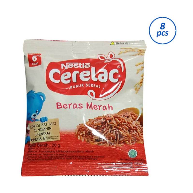 Jual Cerelac Beras Merah Bubur Sereal Isi 8 Sachet Murah Mei 2021 Jual Cerelac Beras Merah Bubur Sereal Isi 8 Sachet Murah Mei 2021