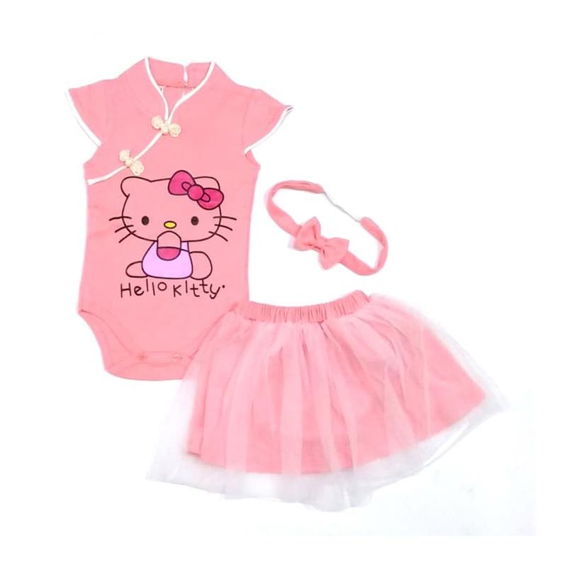 Jual Oem Baby Pesek Setelan Jumper Dress Anak Bayi Perempuan 1 12 Bulan Online September 2020 Blibli Com