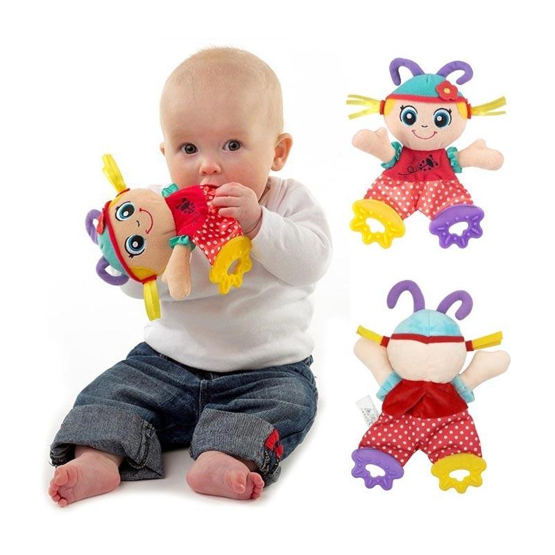 Jual Images Little Girl New Baby Infant Cute Plush Toy Comfort