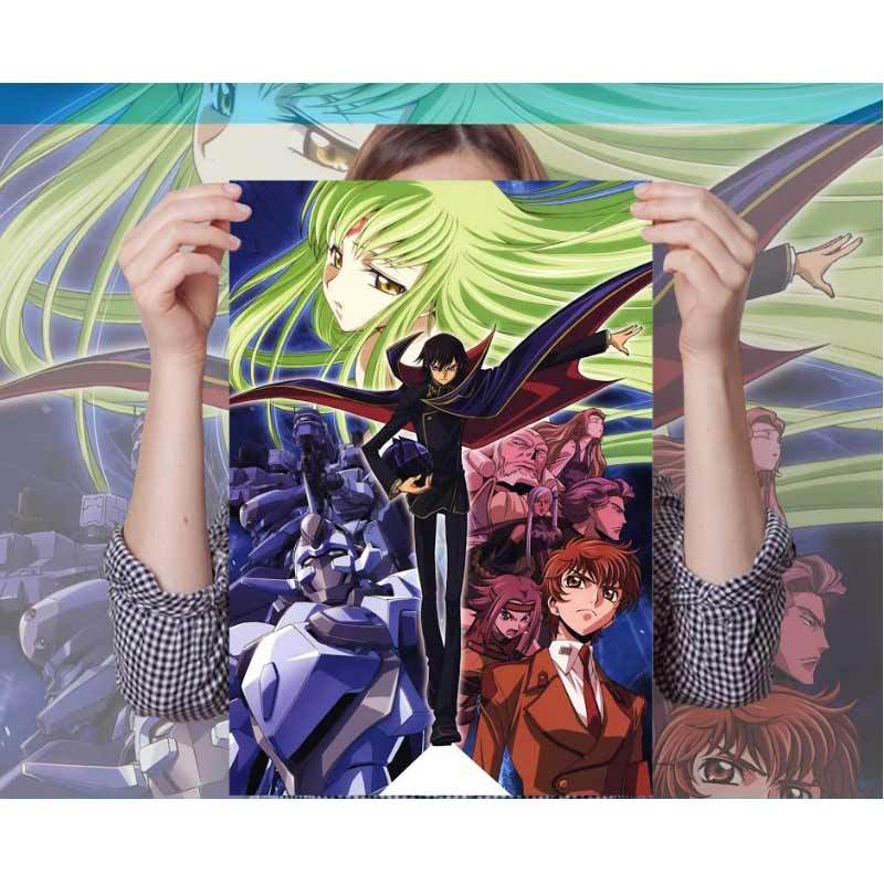 Jual Oem Code Geass Action Figure Poster Anime A3 Online Juni