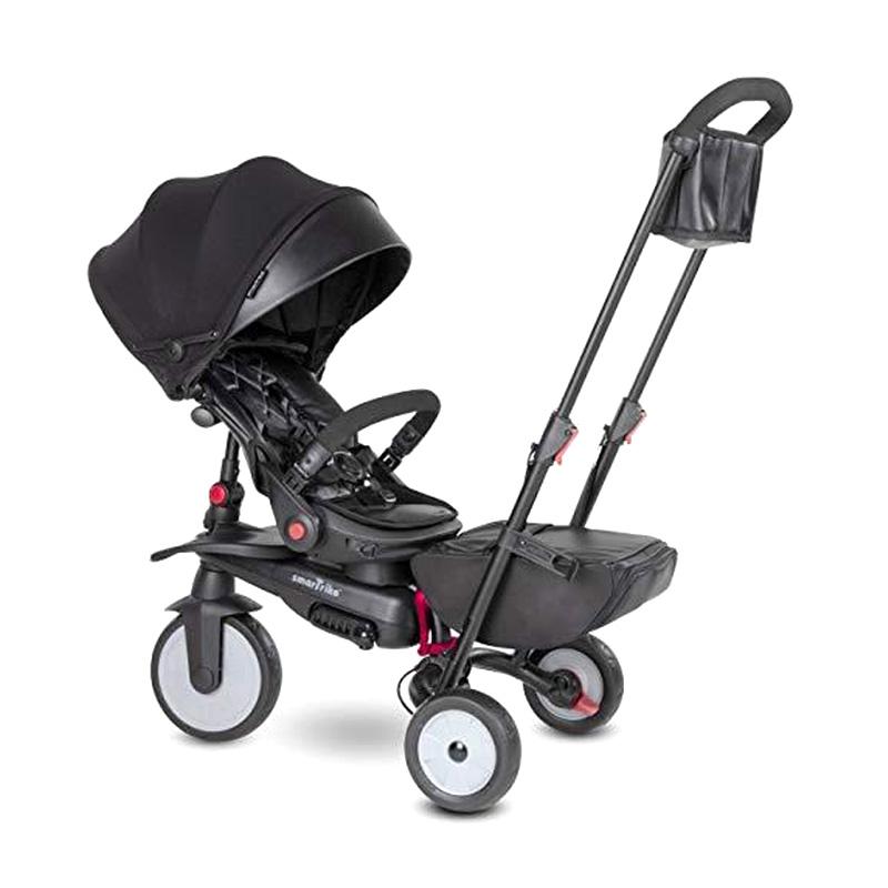 Jual Smartrike Str 7 7in1 Folding Trike Urban Kereta Dorong Bayi Black Online November 2020 Blibli