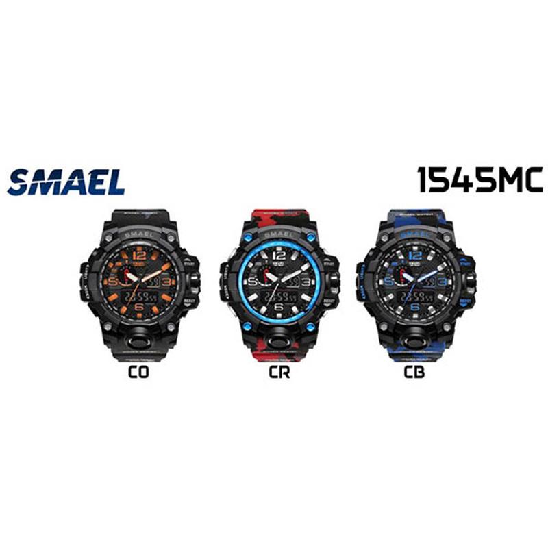 Jual Smael Sport Dual Time Jam Tangan Pria 1545mc Original Online Desember 2020 Blibli