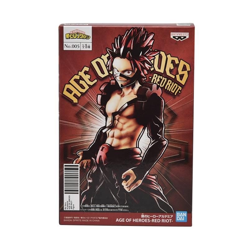 Jual Banpresto My Hero Academia Age Of Heroes Red Riot 39840 Action Figure Online September 2020 Blibli Com