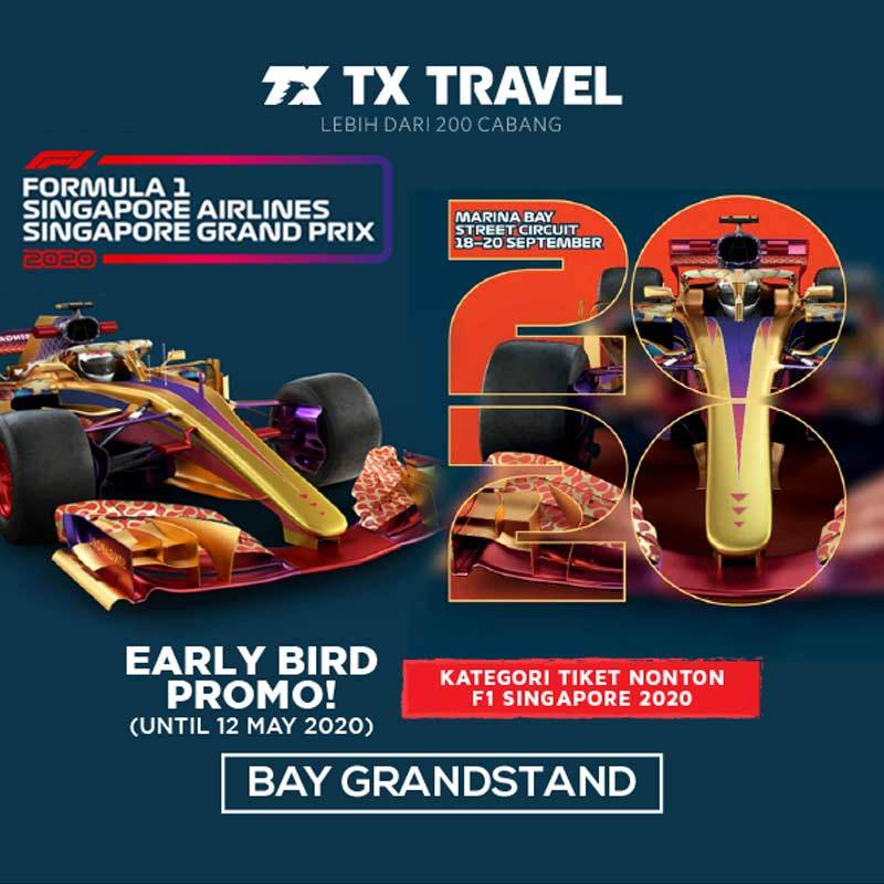 tiket f1 singapore 2020