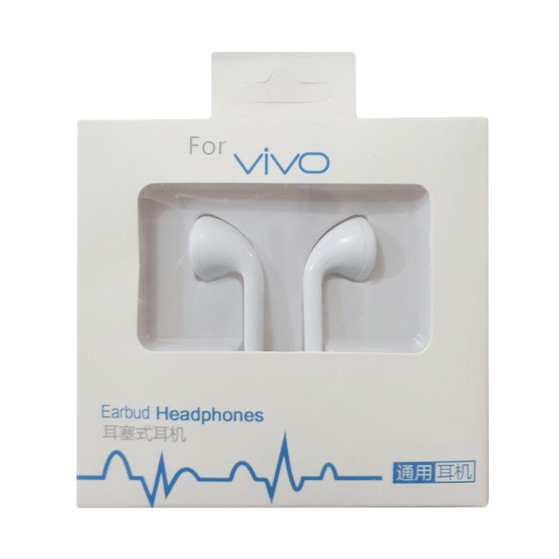 Promo OEM MH133 Headset for Vivo Putih 3.5 mm 120 cm Diskon