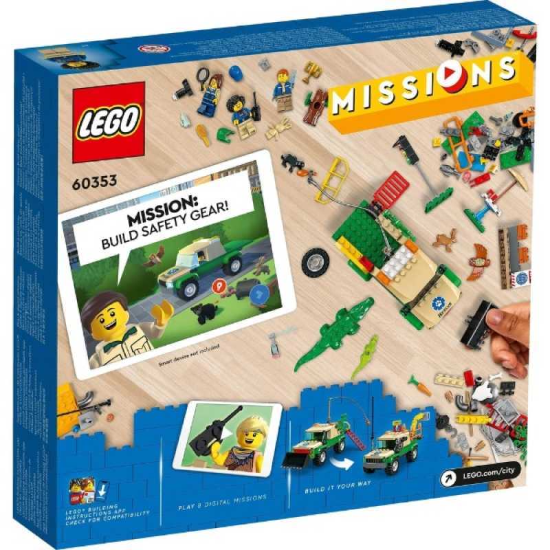 Promo Lego® City 60353 Wild Animal Rescue Missions Building Kit