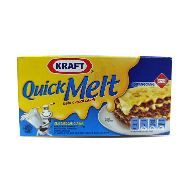 Jual Kraft Quick Melt Cheese Keju Meleleh 165 G Online November 2020 Blibli Com