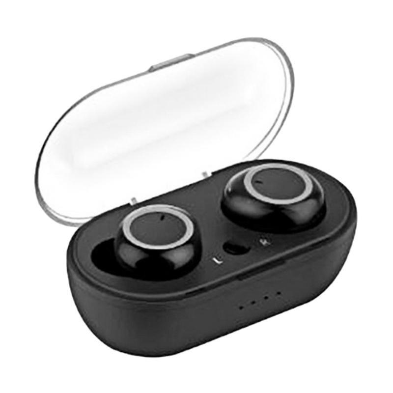 Compatible with All Bluetooth Devices I7 in-Ear Stereo Headphones with Portable Charging Box Noise Canceling Microphone etc. White I8 Wireless Bluetooth Headphones Sports Headset I8X