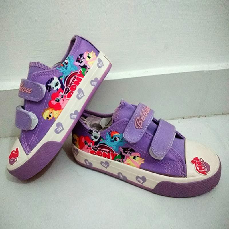 Jual Oem Zh Ss035 Little Pony Unicorn Sepatu Kets Flip Anak Perempuan Purple Online Oktober 2020 Blibli Com