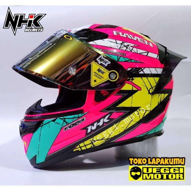 Pink Harga Helm Full Face Nhk Rx9 Jual Helm Nhk Rx Black Doff