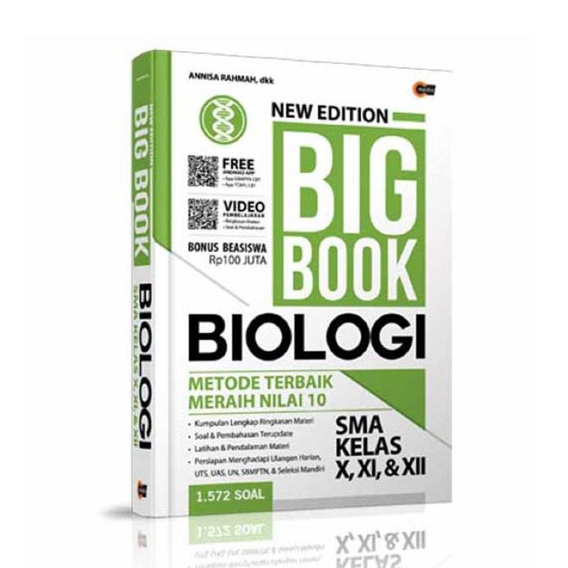 Jual Cmedia New Edition Big Book Biologi Sma Kelas X Xi Xii Buku Referensi Online November 2020 Blibli Com