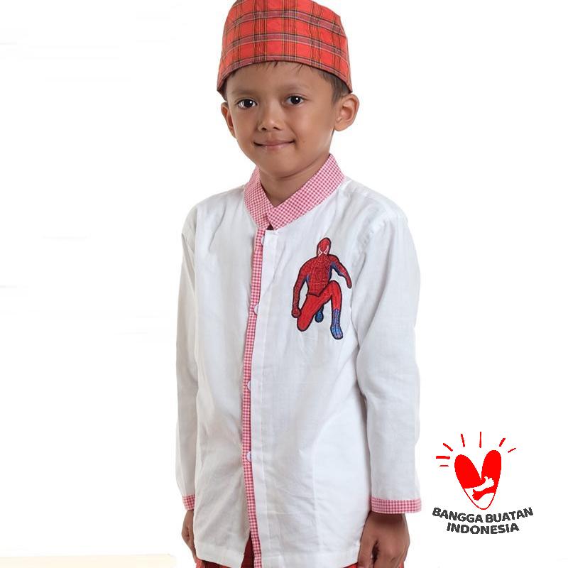 Jual Pusat Mukena Indonesia Spiderman Baju Koko Anak Laki Laki Merah Merah L Di Seller Pusat Mukena Indonesia Kota Tasikmalaya Jawa Barat Blibli