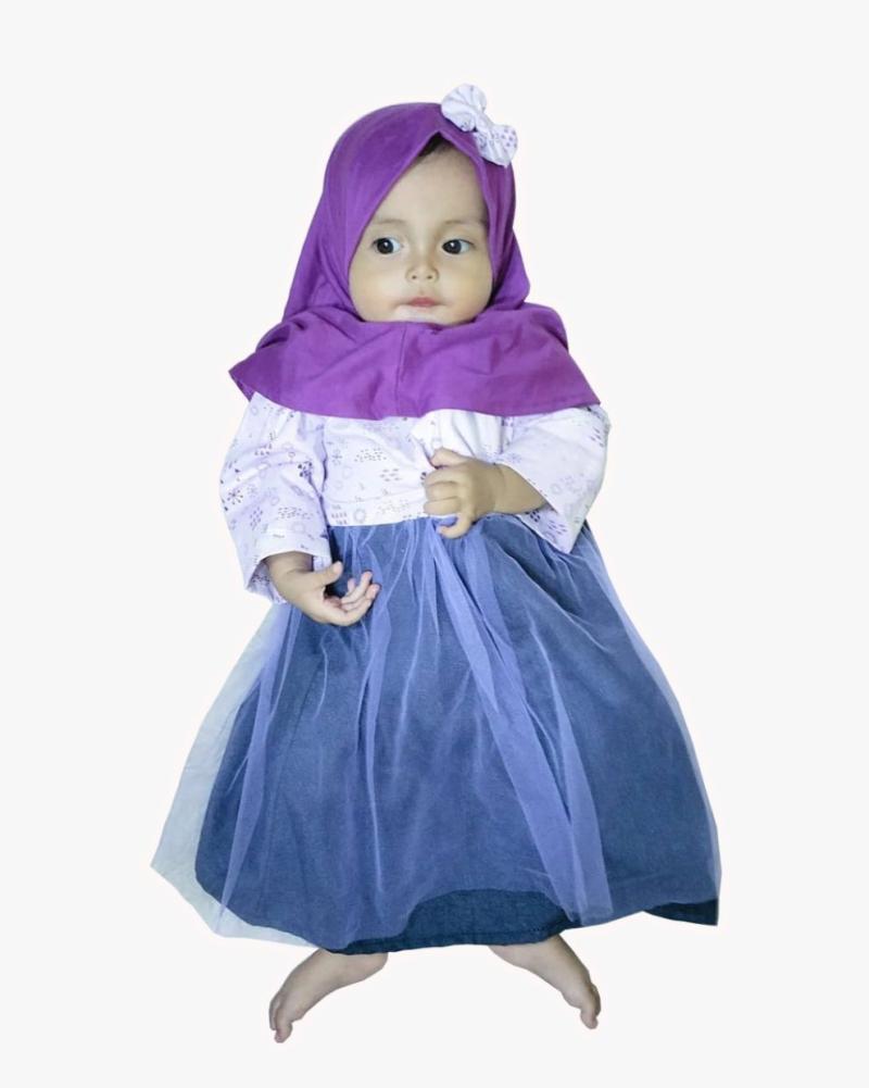 Jual Elbi Bianca Baby Set Dress Muslim Bayi Perempuan Murah September 2020 Blibli Com