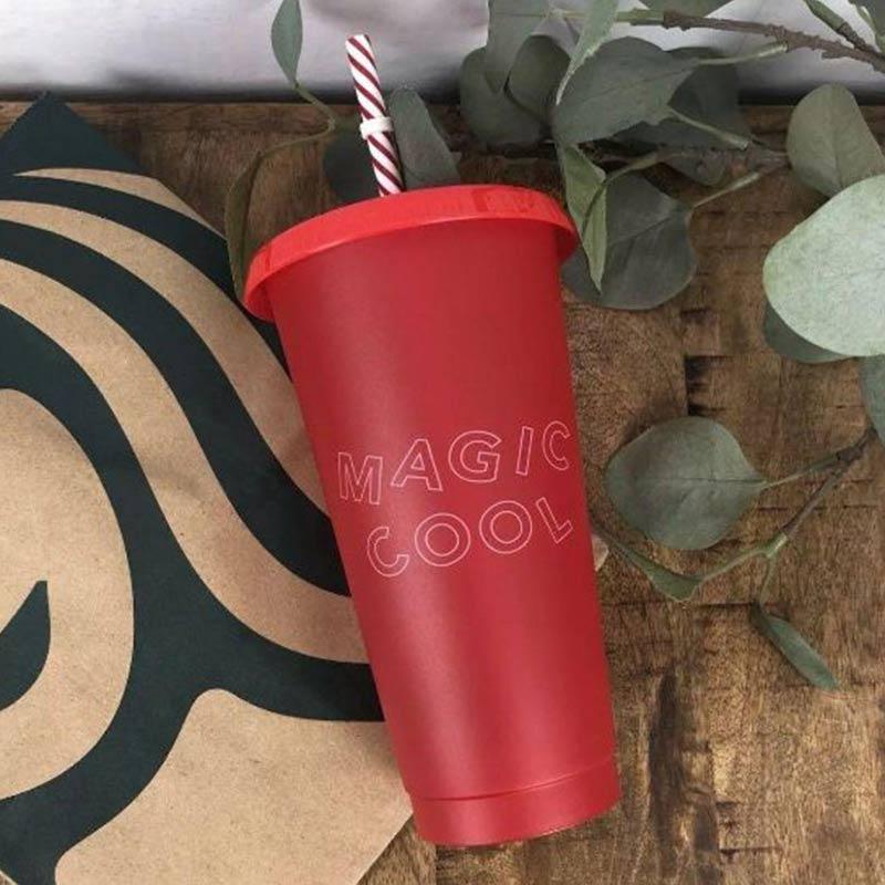 Jual Starbucks Venti Magic Cool Holiday Reusable Cold Cup Botol