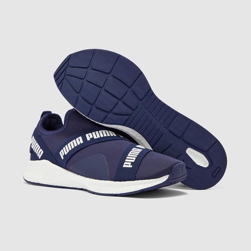 Jual PUMA NRGY Star Slip On Peacoat Sepatu Lari 19275502 BIRU