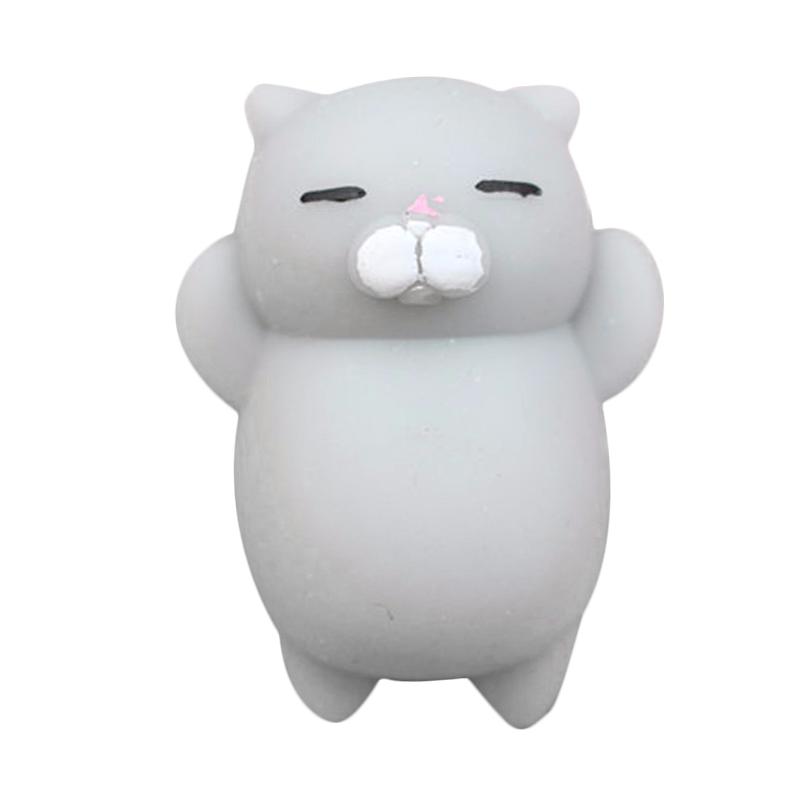 Jual H Ikea Antistress Ball Mini Squeeze Cat Cute Kawaii Doll Gift