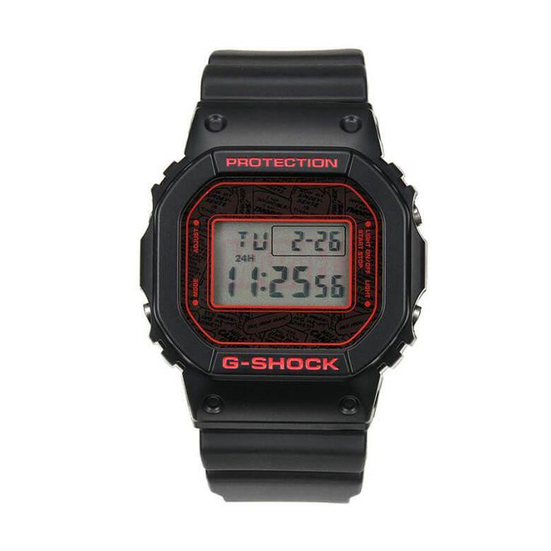 CASIO G-Shock Marvel Jam Tangan Pria - Hitam [Original/ DW-5600VT/ Limited  Edition]