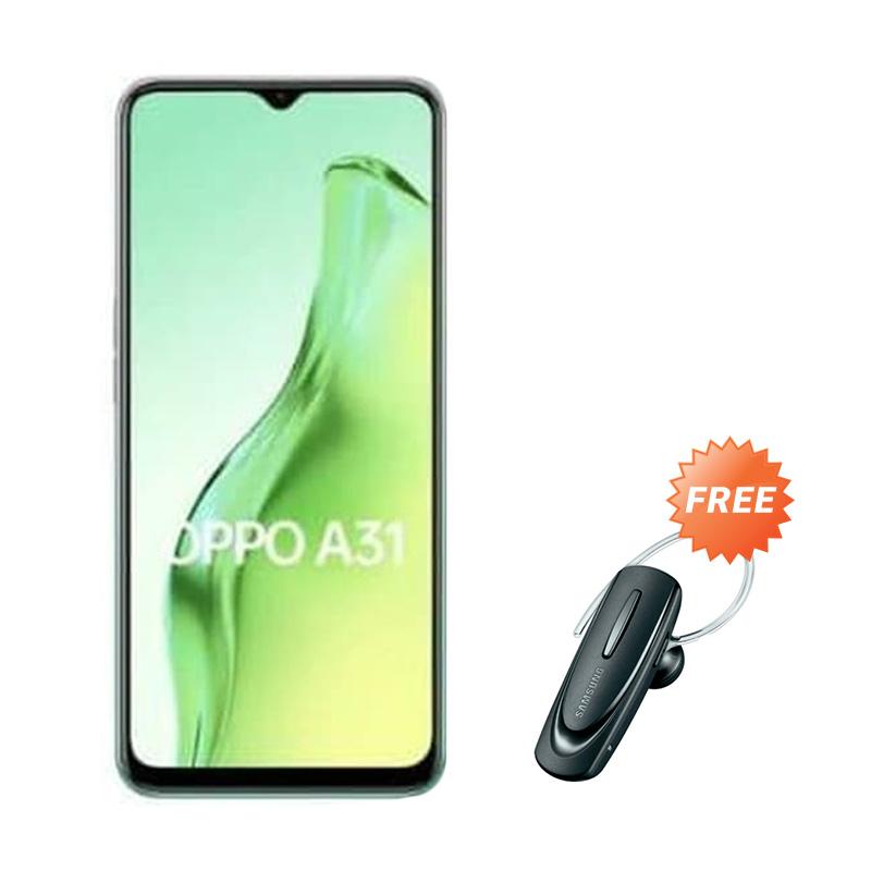Jual Oppo A31 Smartphone 128 Gb 4 Gb Free Headset Bluetooth