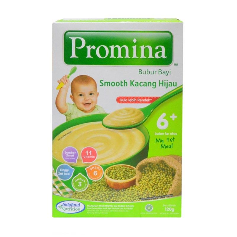 Jual Promina Smooth Kacang Hijau Bubur Bayi Instan 6 Bulan 120 G Online Desember 2020 Blibli