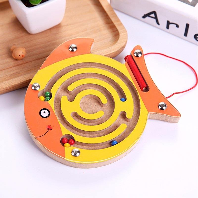 Jual H Ikea D10 Simingyou Wooden Toys Puzzle Animal Magnetic Maze Kids Toy Intellectual Jigsaw Board Game For Children Wood Toy Online September 2020 Blibli Com