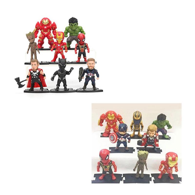Jual H Ikea Marvel Avengers 3 Infinity War Iron Man Spiderman Thanos Captain America Doctor Strange Q Version Pvc Collection Model Toy 8 Pcs Online September 2020 Blibli Com