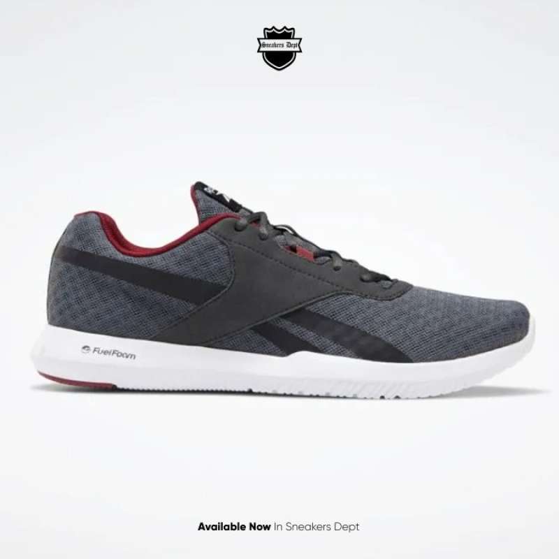 Promo Sepatu Training Pria REEBOK REAGO ESSENTIAL 2 TRUE GREY